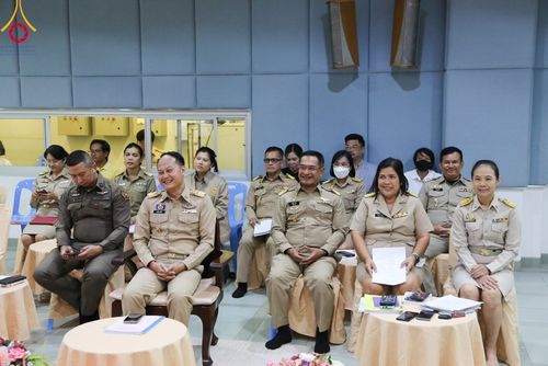 ภาพ No.104674:การประชุมกำนัน ผู้ใหญ่บ้าน สารวัตรกำนัน แพทย์ประจำตำบล และผู้ช่วยผู้ใหญ่บ้าน อ.คลองหลวง จ.ปทุมธานี ประจำเดือนธันวาคม พ.ศ. 2566 วันพฤหัสบดีที่ 28 ธันวาคม พ.ศ. 2566 เวลา 13.30 น. ณ ห้องสัมมนา SPD 7 E สภาธรรมกายสากล วัดพระธรรมกาย