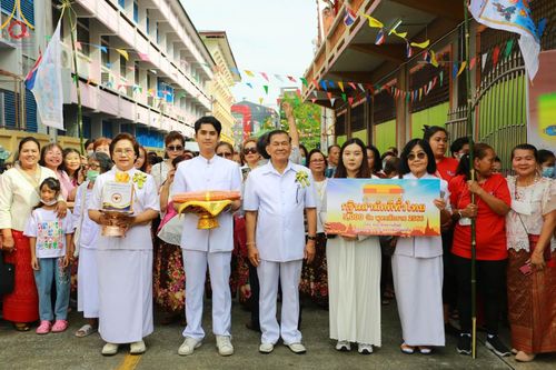 ภาพ No.96917:พิธีทอดกฐินสามัคคีทั่วไทย 5,000 วัด ณ วัดปากน้ำ อ.เมือง จ.นนทบุรี วันที่ 12 พฤศจิกายน พ.ศ. 2566