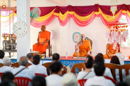 ภาพ No.114384:พิธีทอดผ้าป่าทำนุบำรุงศาสนสถาน ณ วัดโบสถ์บน ต.บางคูเวียง อ.บางกรวย จ.นนทบุรี วันที่ 18 มกราคม พ.ศ. 2567