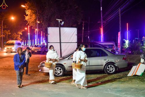 ภาพ No.123642:พิธีตักบาตรพระ ๑,๐๐๐ รูป ทำบุญครบรอบวัดห้วยตองสัก ๓๖ ปี วันเสาร์ที่ ๑๐ กุมภาพันธ์ พ.ศ. ๒๕๖๗ ณ วัดห้วยตองสัก อ.จอมทอง จ.เชียงใหม่