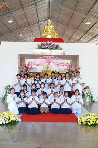 ภาพ No.96493:พิธีทอดกฐินสามัคคี  เพื่อสร้าง ห้องแก้วมหาสมบัติ ณ ศูนย์อบรมเยาวชนอุตรดิตถ์  อ.ทองแสนขัน จ.อุตรดิตถ์ วันอาทิตย์ที่ 12 พฤศจิกายน พ.ศ. 2566