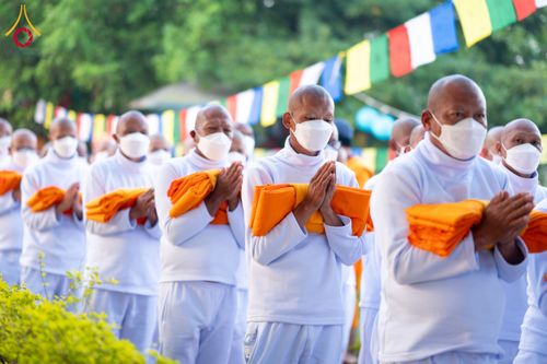 ภาพ No.130417:พิธีบรรพชาธรรมทายาท ในโครงการบรรพชา 1,250 รูป ณ แดนประสูติ สวนลุมพินี ประเทศเนปาล วันที่ 9 มีนาคม พ.ศ. 2567