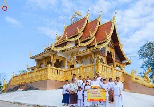 ภาพ No.100709:พิธีทอดกฐินสามัคคีทั่วไทย 5,000 วัด ณ วัดถ้ำจันทร์ จ.บึงกาฬ วันที่ 27 พฤศจิกายน พ.ศ. 2566