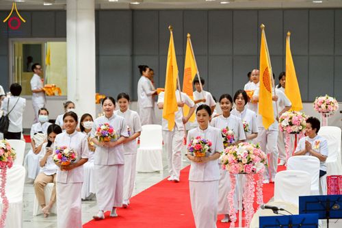 ภาพ No.229012:วันอาทิตย์ที่ 15 มิถุนายน พ.ศ. 2568 พิธีทอดผ้าป่าทุนพัฒนาพระมหาเปรียญ และทุนเผยแผ่พระพุทธศาสนาไปทั่วโลก ณ ห้องสัมมนา SPD สภาธรรมกายสากล วัดพระธรรมกาย