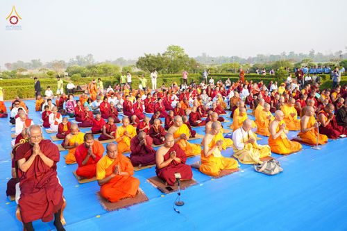 งานพุทธชยันตี วิสาขบูชา ณ ลุมพินี ประเทศเนปาล วันศุกร์ที่ 5 พฤษภาคม พ. ศ. 2566