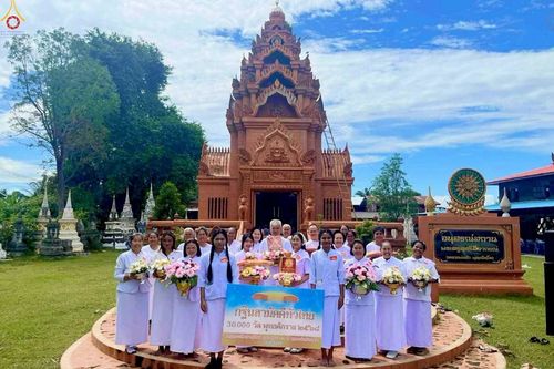 ภาพ No.256066:วันที่ 12 ตุลาคม พ.ศ. 2568 พิธีทอดกฐินสามัคคีทั่วไทย 30,000 วัด โดยคณะศิษยานุศิษย์ บูชาธรรม 81 ปี หลวงพ่อธัมมชโย ณ วัดช่างหิน อ.ห้วยราช จ.บุรีรัมย์