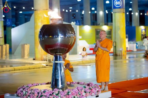 ภาพ No.217355:วันเสาร์ที่ 12 เมษายน พ.ศ. 2568 พิธีฉลองชัยชิตังเม สวดธัมมจักกัปวัตนสูตร ครบ 7,277,818,181 จบ ณ วัดพระธรรมกาย จังหวัดปทุมธานี