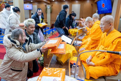 ภาพ No.93589:พิธีทอดกฐินวัดภาวนาโซล ประเทศเกาหลีใต้ เพื่อสร้างลิฟต์และบูรณะวัด วันอาทิตย์ที่ 12 พฤศจิกายน พ.ศ. 2566