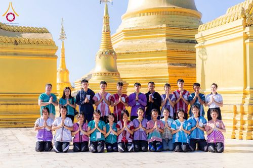 ภาพ No.184125:กิจกรรมวันรวมพลังเด็กดี V-Star จังหวัดตาก ประจำปี 2567  วันที่ 6 ธันวาคม พ.ศ. 2567 ณ วัดดอนเจดีย์ อ.พบพระ จ.ตาก