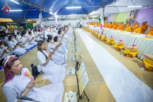 ภาพ No.117994:พิธีถวายภัตตาหารเป็นสังฆทาน แด่คณะพระธรรมยาตรา ปีที่ 12 วันที่ 24 มกราคม พ.ศ. 2567 ณ อนุสรณ์สถานบางนางแท่น จ.นครปฐม