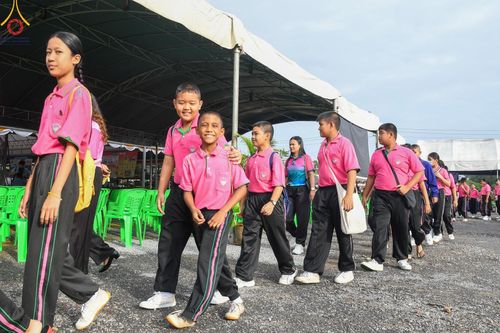 ภาพ No.106827:วันรวมพลังเด็กดี V-Star ผู้นำฟื้นฟูศีลธรรมโลก ยะลา ณ ศูนย์ปฏิบัติธรรมและอบรมเยาวชนเมืองยะลา วันที่ 27 ธันวาคม พ.ศ. 2566