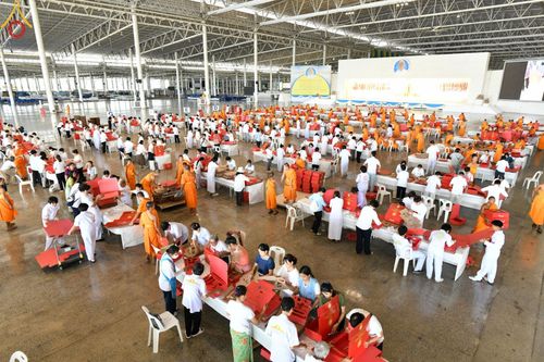 ภาพ No.210825:วันที่ 15 มีนาคม พ.ศ. 2568  บุญบรรจุกล่องไทยธรรม เพื่อถวายแด่พระสังฆาธิการ 40,000 กว่าวัดทั่วไทย ในวันคุ้มครองโลก 22 เมษายน พ.ศ. 2568