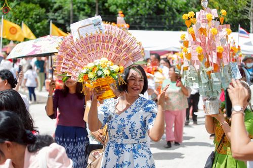 ภาพ No.260395:วันที่ 19 ตุลาคม พ.ศ. 2568 พิธีทอดกฐินสามัคคีทั่วไทย 30,000 วัด โดยคณะศิษยานุศิษย์ บูชาธรรม 81 ปี หลวงพ่อธัมมชโย ณ วัดเทพวนาราม ต.ศรีสุนทร อ.ถลาง จ.ภูเก็ต