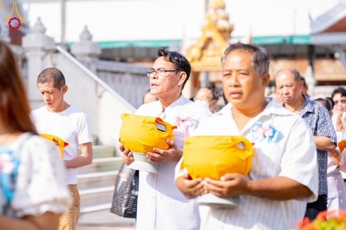 ภาพ No.181261:พิธีบรรพชาอุปสมบท ณ วัดบางโฉลงใน อ.บางพลี จ.สมุทรปราการ  วันที่ 7 ธันวาคม พ.ศ. 2567 ในโครงการอุปสมบทหมู่ บูชาธรรมมหาปูชนียาจารย์ ปี 2567 โดยทีมงานลูกพระธัมฯ  ศูนย์ปฏิบัติธรรมสมุทรปราการ