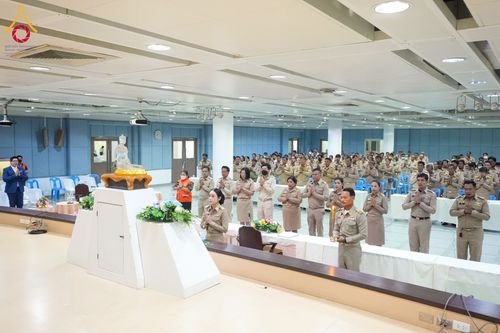 ภาพ No.122931:อำเภอคลองหลวง จัดประชุมกำนัน ผู้ใหญ่บ้าน แพทย์ประจำตำบล ผู้ช่วยผู้ใหญ่บ้าน สารวัตรกำนัน ฯลฯ ประจำเดือนกุมภาพันธ์ พ.ศ. 2567 ณ วัดพระธรรมกาย