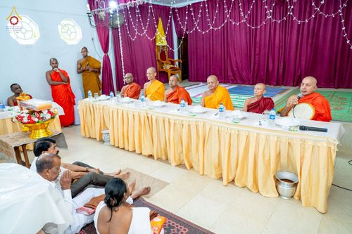 ภาพ No.266598:วันที่ 25 ตุลาคม พ.ศ. 2568 พิธีทอดกฐินสมทบ วัดกัลยาณมิตรต่างประเทศ  บูชาธรรม 81 ปี หลวงพ่อธัมมชโย ณ วัดธรรมวัฒนา รามายา  เมืองมาตะเล ประเทศศรีลังกา 