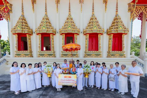 ภาพ No.176966:พิธีทอดกฐิน ณ วัดทรัพย์นาบุญยาราม ต.นาจอมเทียน อ.สัตหีบ จ.ชลบุรี ในโครงการทอดกฐินสามัคคีทั่วไทย 30,000 วัด บูชาธรรม 80 ปี หลวงพ่อธัมมชโย โดยคณะศิษยานุศิษย์วัดพระธรรมกาย วันที่ 2 พฤศจิกายน พ.ศ. 2567