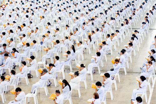 ภาพ No.251510:วันที่ 10 ตุลาคม พ.ศ. 2568 พิธีทอดผ้าป่าสมทบกฐินวัดพระธรรมกาย และสมทบกฐิน 30,000 กว่าวัดทั่วประเทศ ครั้งที่ 3 ณ สภาธรรมกายสากล วัดพระธรรมกาย