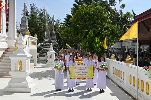 ภาพ No.97411:พิธีทอดกฐินสามัคคีทั่วไทย 5,000 วัด ณ วัดสุทธาวาส เพชรบุรี วันที่ 18 พฤศจิกายน พ.ศ. 2566