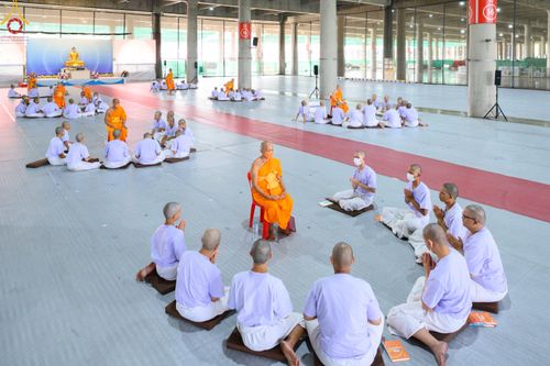 ภาพ No.79561:การปฎิบัติธรรมและกิจวัตรกิจกรรม ของนาคธรรมทายาท ในโครงการบรรพชาสามเณรฟื้นฟูพระพุทธศาสนาทั่วไทย และโครงการมัชฌิมธรรมทายาท วันที่ 4 เมษายน พ.ศ. 2566 ณ วัดพระธรรมกาย