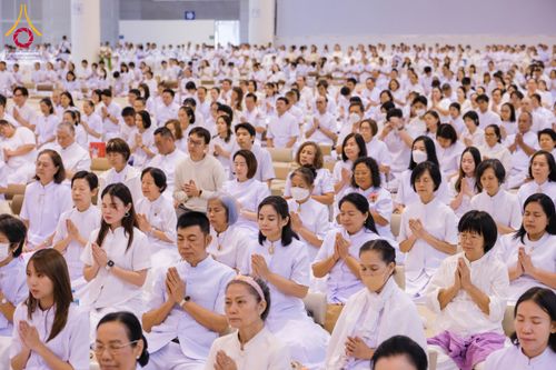 ภาพ No.287650:วันที่ 1 มกราคม พ.ศ. 2569 พิธีบูชาข้าวพระ ณ สภาธรรมกายสากล วัดพระธรรมกาย