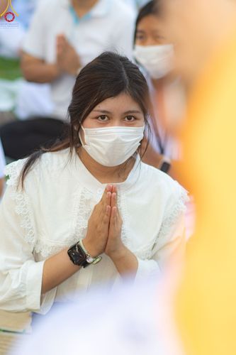 ภาพ No.80126:พิธีตัดปอยผมและปลงผมนาคธรรมทายาท โครงการอุปสมบทหมู่ธรรมทายาท พุทธศาสตร์สากลรุ่นที่ 7 (ภาคฤดูร้อน) วันอาทิตย์ที่ 9 เมษายน พ.ศ.2566