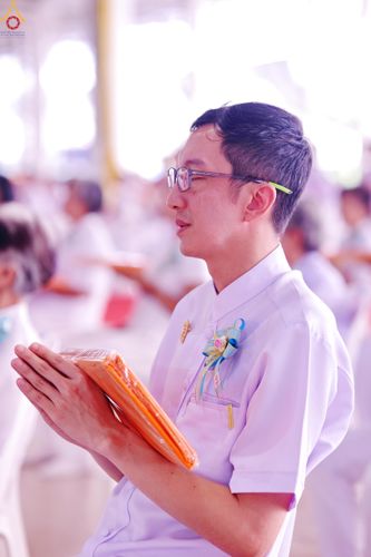 ภาพ No.318426:วันอาทิตย์ต้นเดือนที่ 5 เมษายน พ.ศ.2569 พิธีทอดผ้าป่าสมทบมหาสังฆทาน 40,000 กว่าวัดทั่วประเทศ ณ สภาธรรมกายสากล วัดพระธรรมกาย