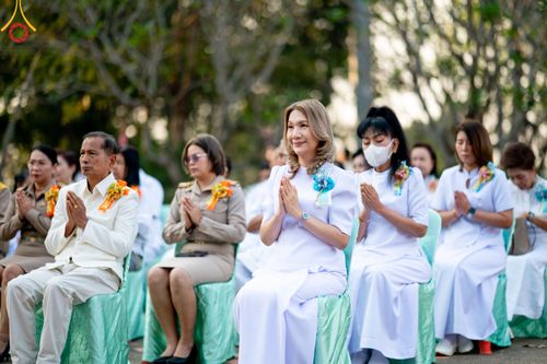 ภาพ No.310478:วันอาทิตย์ที่ 22 กุมภาพันธ์ พ.ศ. 2569 พิธีอัญเชิญพระประธาน “พระธรรมกาย” เพื่อไปประดิษฐาน ณ ธุดงเข้าสถานอำนาจเจริญ จังหวัดอำนาจเจริญ