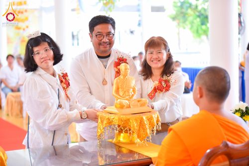 ภาพ No.313064:วันเสาร์ที่ 28 กุมภาพันธ์  พ.ศ. 2569 พิธีทอดผ้าป่าสามัคคีเพื่อสร้างอาคารที่พักสามเณร ณ ศูนย์ปฏิบัติธรรมสวนผึ้ง จ.ราชบุรี