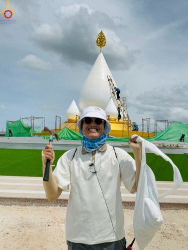 ภาพ No.211269:วันเสาร์ที่ 15 มีนาคม พ.ศ. 2568  การเตรียมงานของเจ้าหน้าที่ เพื่องานฉลองปทุมเจดีย์ ณ ศูนย์อบรมเยาวชนปัตตานี