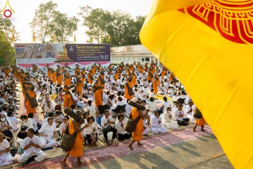 ภาพ No.113232:พิธีต้อนรับพระธรรมยาตรา ปีที่ 12 วันที่ 15 มกราคม พ.ศ. 2567 ณ วัดโบสถ์บน จ.นนทบุรี