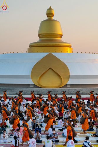 ภาพ No.116749:พิธีต้อนรับพระธรรมยาตรา ปีที่ 12 ณ อนุสรณ์สถานบางปลา จ.นครปฐม วันที่ 21 มกราคม พ.ศ. 2567