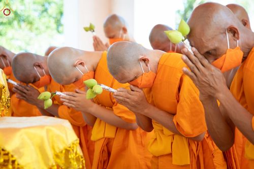 ภาพ No.66340:พิธีอุปสมบทวัดวรนายกรังสรรค์เจติยบรรพตาราม อ.บางปะหัน จ.พระนครศรีอยุธยา รับบุญจัดงานโดยศูนย์อบรมเยาวชนบางปะหัน และสำนักศรัทธาภิบาล เมื่อวันที่ 7 ธันวาคม พ.ศ. 2565