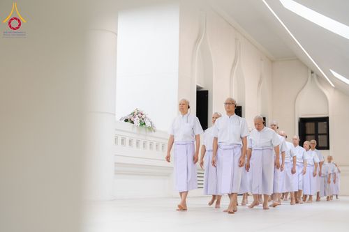 ภาพ No.286527:วันเสาร์ที่ 12 กรกฏาคม พ.ศ.2568 พิธีบรรพชาอุปสมบท  โครงการบรรพชาอุปสมบทหมู่ ธรรมทายาทนานาชาติ(ภาคภาษาจีน), โครงการบรรพชาสามเณร โรงเรียนนานาชาติ รุ่นที 14