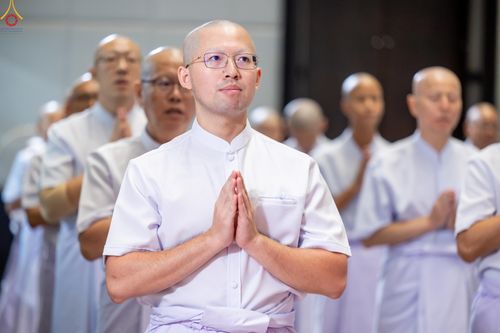ภาพ No.338743:วันที่ 11 กรกฎาคม พศ.2569 พิธีบรรพชาอุปสมบท โครงการอุปสมบทหมู่ธรรมทายาทนานาชาติ  IDOP รุ่นที่ 21 (ภาษาจีน)  จากประเทศจีน มาเลเซีย สิงคโปร์ และไต้หวัน , โครงการบรรพชาสามเณรโรงเรียนนานาชาติ รุ่นที่ 15