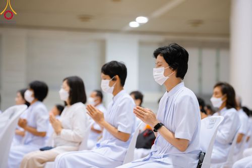 ภาพ No.90691:พิธีบำเพ็ญกุศลสวดพระอภิธรรม อุบาสกถาวร พรหมถาวร (อุบาสกผู้ปั้นพระ) วันอาทิตย์ที่ 15 ตุลาคม พ.ศ. 2566 ณ ห้องแก้วสารพัดนึก 1 สภาธรรมกายสากล วัดพระธรรมกาย จ.ปทุมธานี