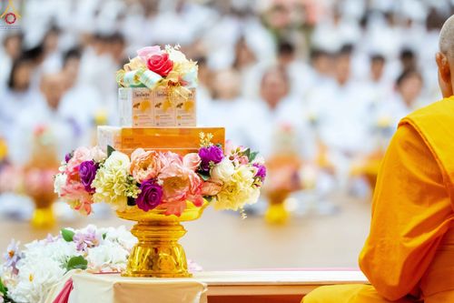 ภาพ No.343606:วันที่ 16 สิงหาคม พ.ศ.2569 พิธีถวายคิลานเภสัช และอุปกรณ์ทางการแพทย์ ณ ห้องแก้วสารพัดนึก2 วัดพระธรรมกาย
