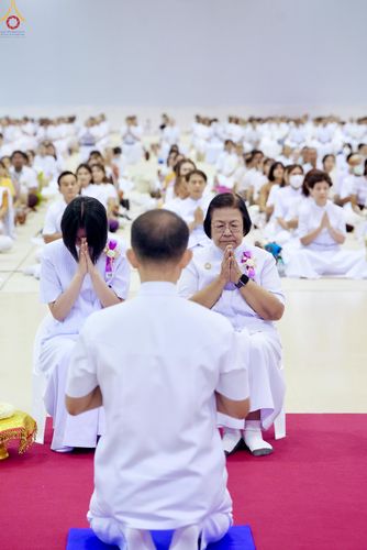 ภาพ No.327077:วันอาทิตย์ที่ 3 พฤษภาคม พ.ศ.2569 พิธีขอขมาอุบาสกบวชอุทิศชีวิต ณ ห้องแก้วสารพัดนึก 1 วัดพระธรรมกาย