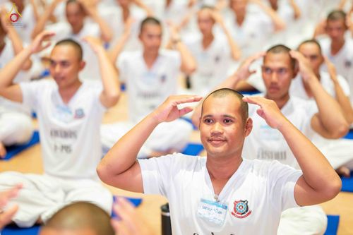 ภาพ No.340352:วันที่ 23 กรกฎาคม พ.ศ. 2569 พิธีเปิดโครงการพัฒนาคุณธรรม จริยธรรม สำหรับนักเรียนนายสิบตำรวจ (นสต.) รุ่นที่ 17 ศูนย์ฝึกอบรมตำรวจภูธรภาค 1 ระหว่างวันที่ 23-27 กรกฏาคม 2569 ( 5 วัน 4 คืน) ณ ศูนย์ปฏิบัติธรรมเวิล์ดพีช วัลเล่ย์ (World Peace Valley) เขาใหญ่  ต.ห