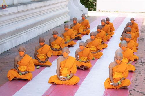 ภาพ No.66313:พิธีอุปสมบทวัดวรนายกรังสรรค์เจติยบรรพตาราม อ.บางปะหัน จ.พระนครศรีอยุธยา รับบุญจัดงานโดยศูนย์อบรมเยาวชนบางปะหัน และสำนักศรัทธาภิบาล เมื่อวันที่ 7 ธันวาคม พ.ศ. 2565