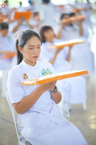 ภาพ No.318427:วันอาทิตย์ต้นเดือนที่ 5 เมษายน พ.ศ.2569 พิธีทอดผ้าป่าสมทบมหาสังฆทาน 40,000 กว่าวัดทั่วประเทศ ณ สภาธรรมกายสากล วัดพระธรรมกาย