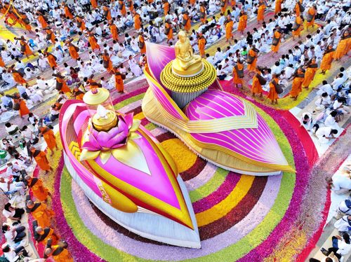 ภาพ No.113339:พิธีต้อนรับพระธรรมยาตรา ปีที่ 12 วันที่ 15 มกราคม พ.ศ. 2567 ณ วัดโบสถ์บน จ.นนทบุรี