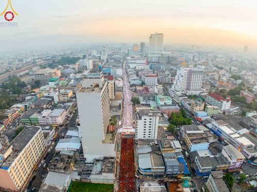 ภาพ No.343141:วันอาทิตย์ที่ 16 สิงหาคม พ.ศ.2569 พิธีตักบาตรพระ 10,000 รูป นานาชาติ ปีที่ 23 คณะสงฆ์ 4 ประเทศ 14 จังหวัดภาคใต้ น้อมถวายเป็นพุทธบูชา ทำบุญเพื่อแม่- พ่อ ณ ถนนนิพัทธ์อุทิศ 3 อ.หาดใหญ่ จ.สงขลา