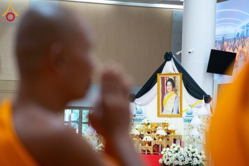 ภาพ No.306490:วันที่ 31 มกราคม พ.ศ. 2569  พิธีบำเพ็ญกุศล 100 วัน เพื่ออุทิศถวายแด่  สมเด็จพระนางเจ้าสิริกิติ์ พระบรมราชินีนาถ พระบรมราชชนนีพันปีหลวง ณ ห้องแก้วสารพัดนึก2 วัดพระธรรมกาย ปทุมธานี