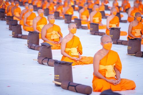 ภาพ No.74239:พุทธบุตรธรรมยาตรา ปฏิบัติธรรมและบันทึกภาพประวัติศาสตร์ ในโครงการธรรมยาตรากตัญญูบูชา มหาปูชนียาจารย์ พระมงคลเทพมุนี(สด จนฺทสโร) พระผู้ปราบมาร อนุสรณ์สถาน 7 แห่ง ปีที่ 11 ณ อนุสรณ์สถานบางปลา อ.บางเลน จ.นครปฐม วันที่ 23 มกราคม พ.ศ. 2566