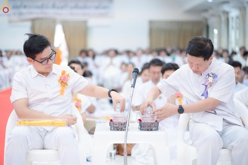 ภาพ No.331458:วันที่ 31 พฤษภาคม พ.ศ.2569 พิธีทอดผ้าป่าและตอกเสาเข็มมงคลต้นแรก องค์พระเจดีย์เพื่อสร้างสันติภาพโลก  ณ ธุดงคสถานพัฒนานิคม จังหวัดลพบุรี