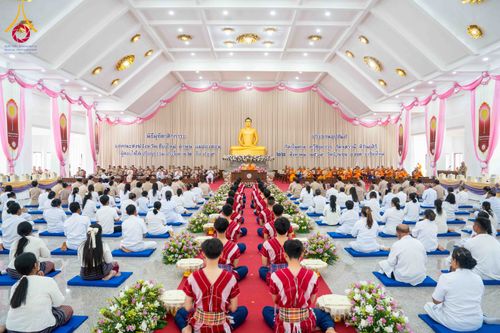 ภาพ No.344858:วันเสาร์ที่ 22 สิงหาคม พ.ศ. 2569 พิธีมุทิตาสักการะมหาเปรียญธรรม คณะสงฆ์ภาค 7 ปีที่ 3 ณ ธรรมสภา วัดบ้านขุน ต.บ่อหลวง อ.ฮอด จ.เชียงใหม่