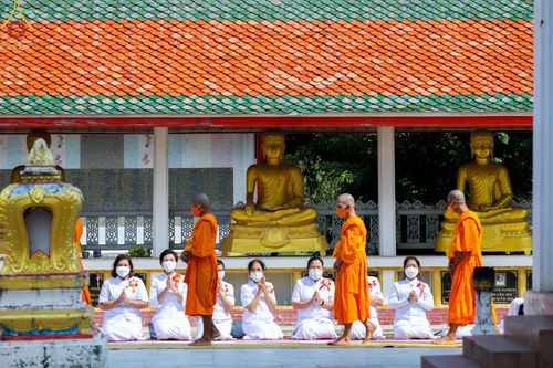 ภาพ No.67648:พิธีอุปสมบทวัดสว่างภพ จ.ปทุมธานี รับบุญจัดงานโดย สำนักสื่อธรรมะ เมื่อวันที่ 13 ธันวาคม พ.ศ. 2565