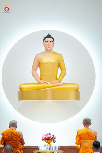 ภาพ No.336259:วันจันทร์ที่ 22 มิถุนายน พ.ศ.2569 พิธีอัญเชิญพระธรรมกาย และบรรจุพระบรมสารีริกธาตุ  ภายในเกศดอกบัวตูม องค์พระประธาน ณ อาคารสมปรารถนา วัดกลางธนรินทร์ ต.บ้านแป้ง อ.พรหมบุรี จ.สิงห์บุรี