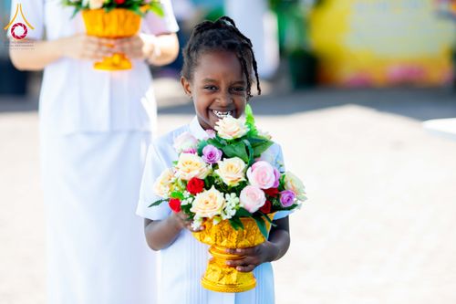 ภาพ No.313199:วันอาทิตย์ที่ 8 มีนาคม พ.ศ. 2569 พิธีสมโภชรูปเหมือนพระมงคลเทพมุนี (สด จนฺทสโร) และพิธีทอดผ้าป่าสามัคคีเพื่อสร้างวิหารพระมงคลเทพมุนี ณ วัดพุทธเคปทาวน์ ประเทศแอฟริกาใต้